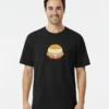 Teeptop Black Oversized T shirt