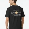 Teeptop Black Oversized T shirt