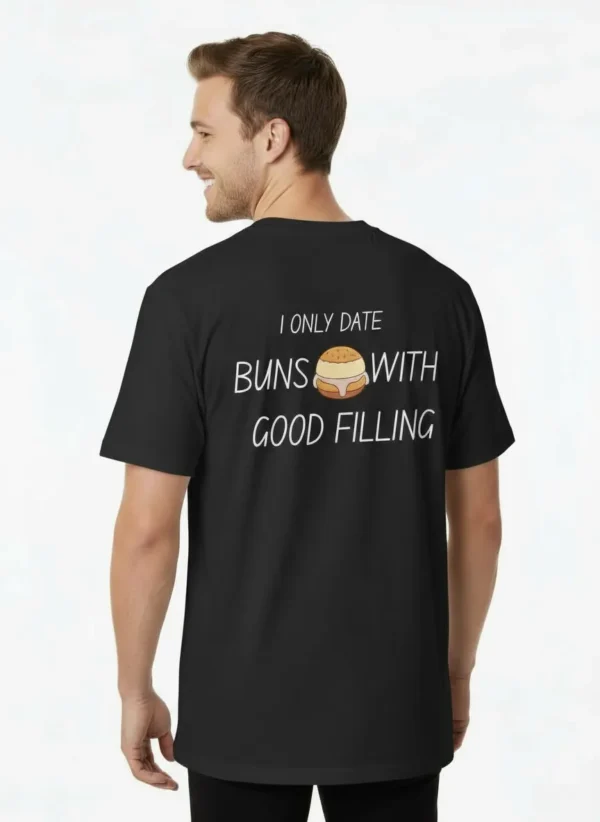 Teeptop Black Oversized T shirt