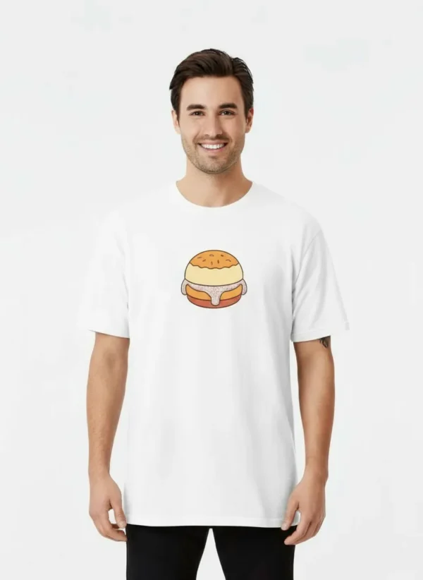 Teeptop White Oversized T shirt