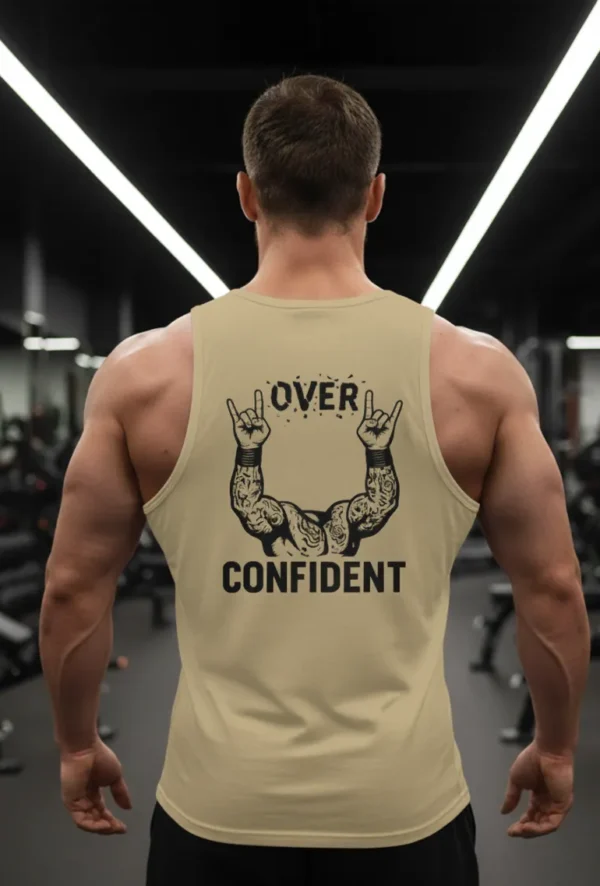 Teeptop premium gym mens vests back