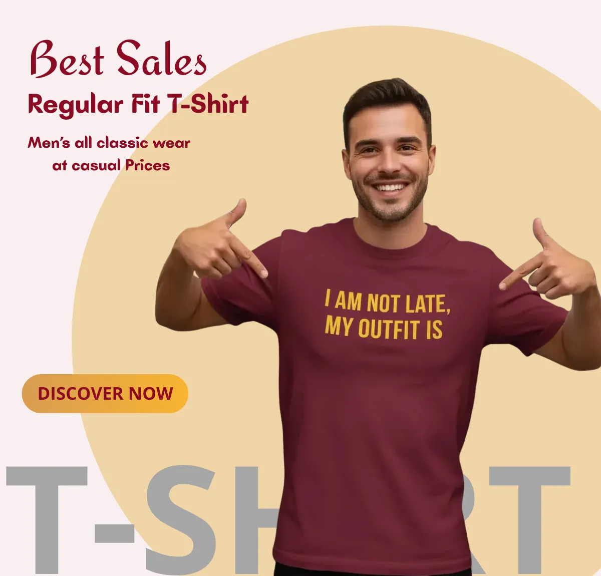 TeepTop Men's Casual Wear Banner