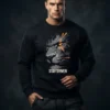 Black self driven Winter Wear for Men