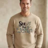 Teeptop Beige Mens Sweaters for Winter