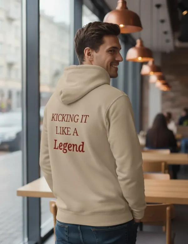 Teeptop beige hoodie mens