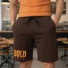 Best Black White Coffee Daily Wear Mens Shorts