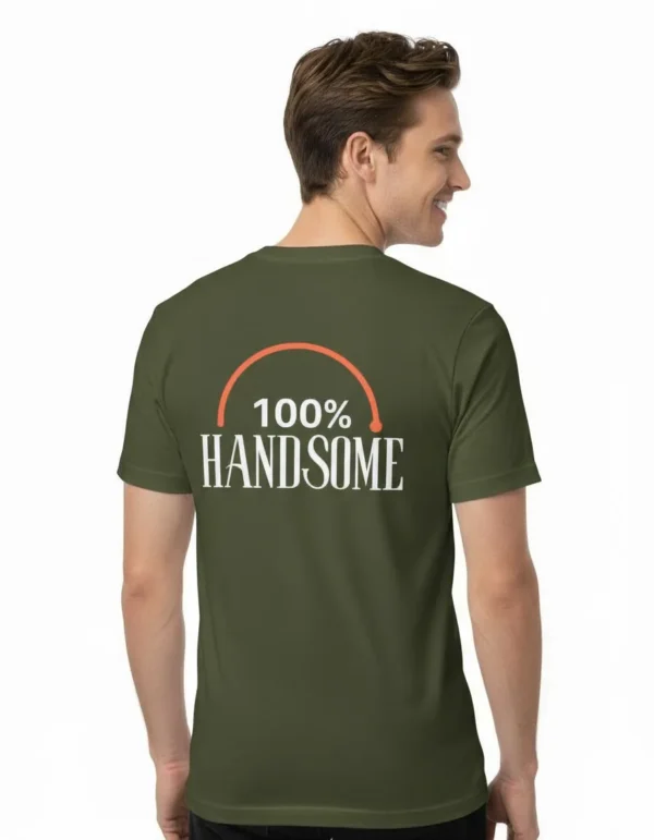 Teeptop Olive Regular fit T shirt for men