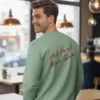 Teeptop Regular Sweatshirt Seagreen back
