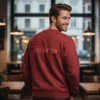 Teeptop Regular Sweatshirt maroon