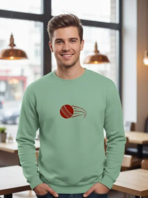 Teeptop Regular green sweatshirt Printed Sweater