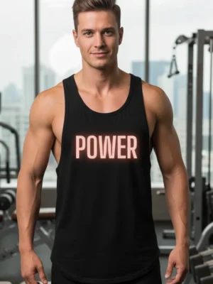 Teeptop Regular fit round neck baniyan or gym vest