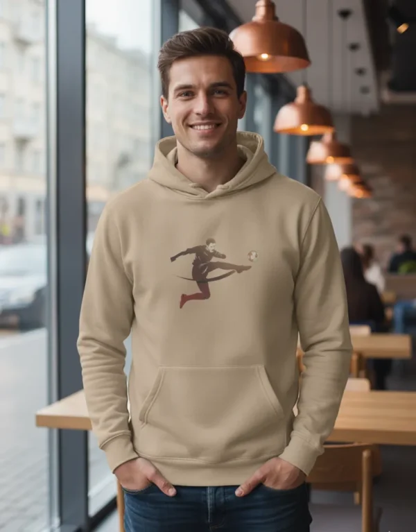 Teeptop Beige Colour Hoodie