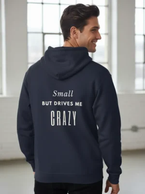 Teeptop navy blue hoodie mens