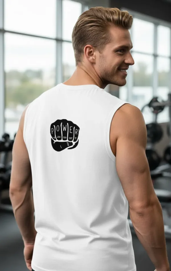 Teeptop sleeveless gym vest