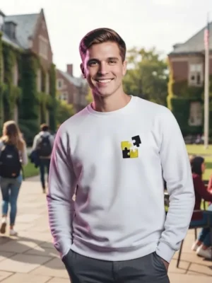 Teeptop white Winter Sweater
