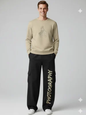 Teeptop Full Set (Sweatshirt pair with Fleece Baggy Pants)