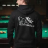 Teeptop black colour regular hoodie back