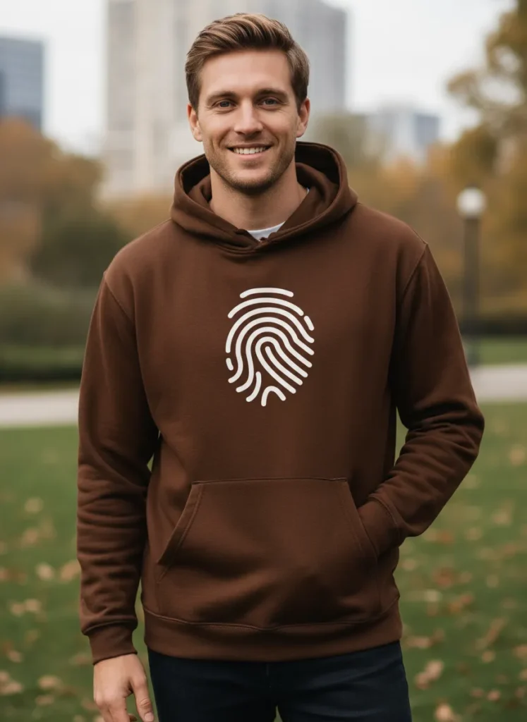 Teeptop brown hoodie