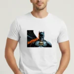 Batman refular fit white T Shirt