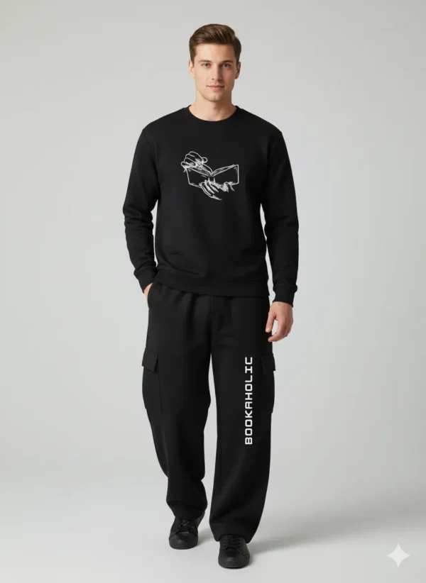 Teeptop Black winter pants men