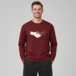 Teeptop Maroon Sweater Mens