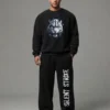 Black Co Ord Sets Snow Leopard