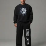 Black Co Ord Sets Snow Leopard