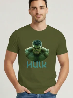 Teeptop Hulk Regular Fit tshirt for boys