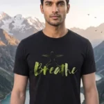 full black t shirt