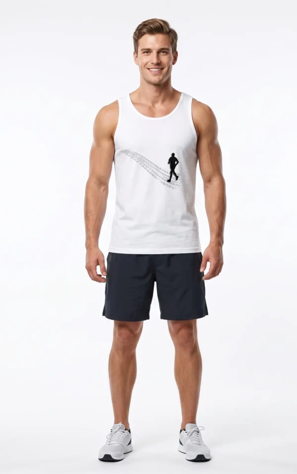 Teeptop White vest runner