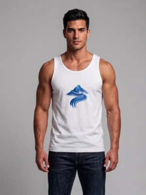 white tanktop or trekking t shirt