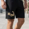 Cotton Black mens Shorts