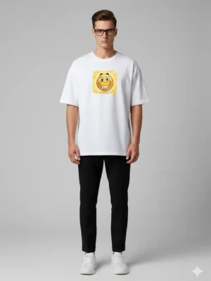 Teeptop Oversized White T Shirt