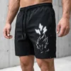 Teeptopfashion Mens Lounge Shorts Black Goku prints