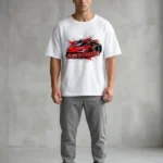 Birthday Gift for Boys White Oversize t shirt