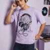 lavender oversize t shirt