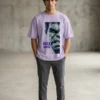 Teeptop Oversized Shirt Men lavender colour