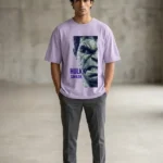 Teeptop Oversized Shirt Men lavender colour