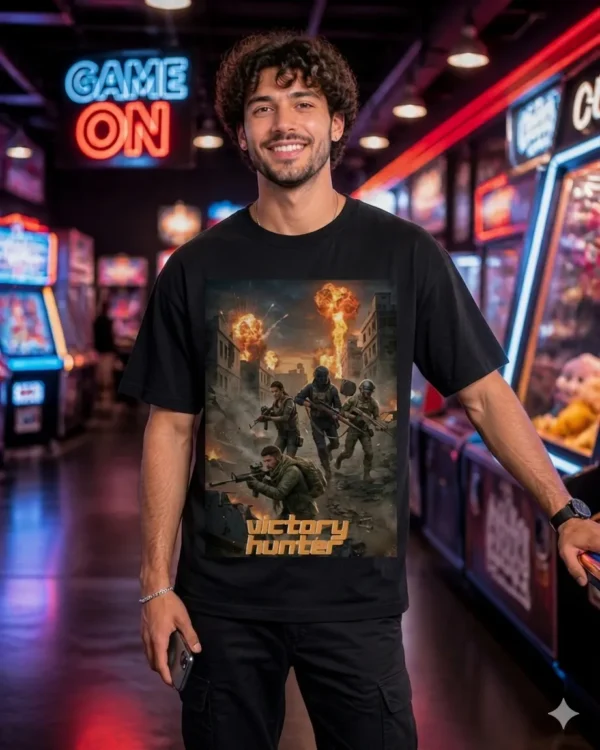 Teeptop BGM style pose Tee-Men's casual wear