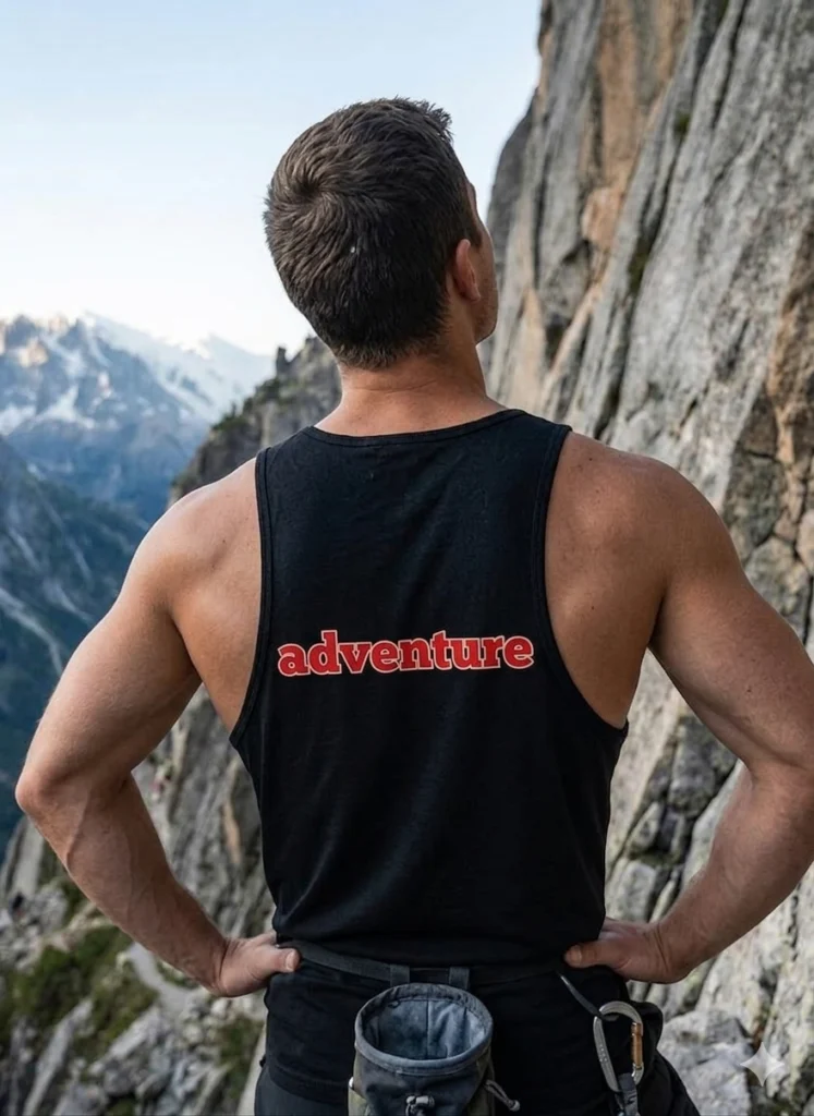 6 Places where Black Gym Vest is the Best Choice