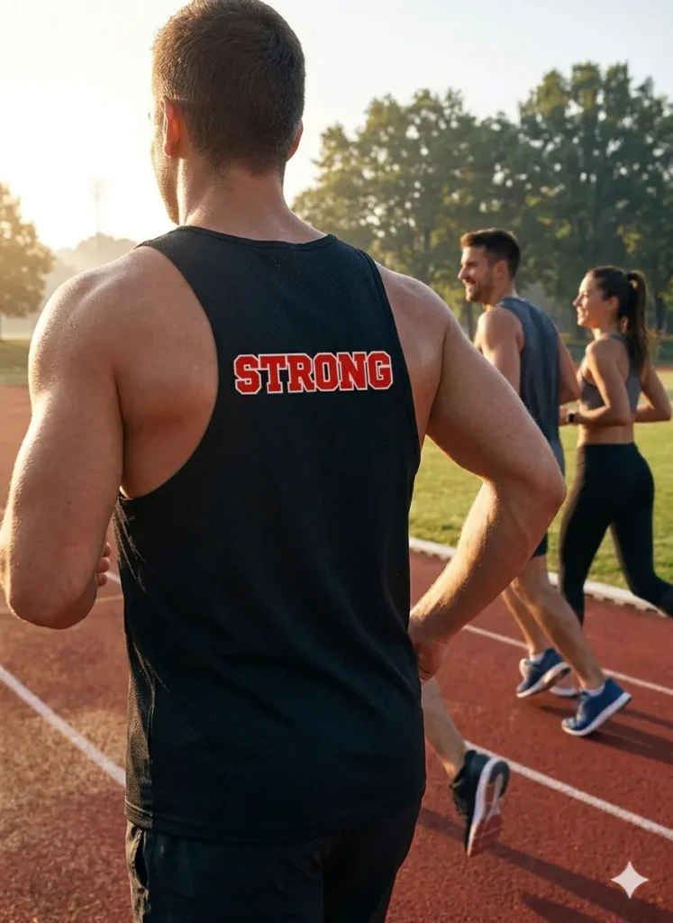 Teeptop men's running vest
