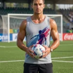 jersey design tank top for footballer