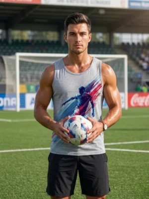 jersey design tank top for footballer