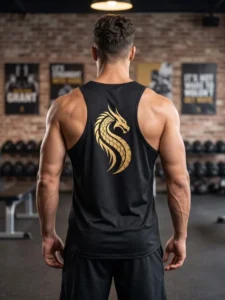 Fashion Look Lifestyle Clothing-cobra-design tank top