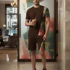 t-shirt for men with shorts Co-ord Sets