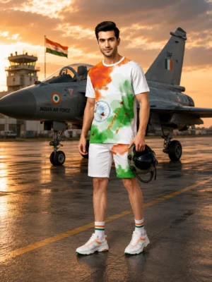 Indian flag tricolour co ord sets